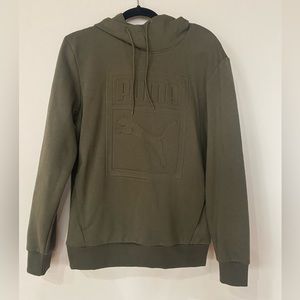 Men’s Green Puma Hoodie NWT